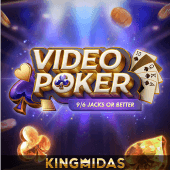 Video Poker cards game icon on 3JL Building